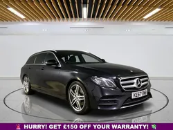 Black Used 2018 Mercedes E220 AMG line Estate | £12,749 (Super price)