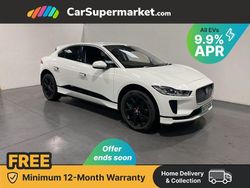 White Used 2021 Jaguar I-Pace SE SUV | £18,697 (Fair price)