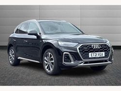 Black Used 2021 Audi Q5 S-Line SUV | £30,550 (Fair price)