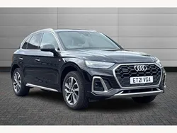 Black Used 2021 Audi Q5 S-Line SUV | £30,795 (Fair price)
