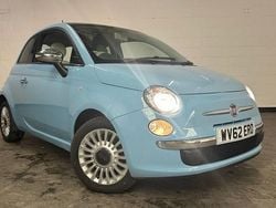 Blue Used 2013 Fiat 500 Lounge Hatchback | £3,150 (Good price)
