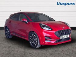 Red Used 2021 Ford Puma Gen-E ST-Line SUV | £12,945 (Fair price)
