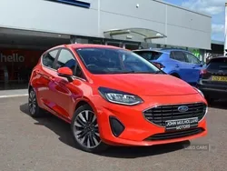 Red Used 2023 Ford Fiesta Titanium X Hatchback | £13,495 (Good price)
