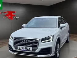 White Used 2018 Audi Q2 S-Line SUV | £15,000 (Fair price)