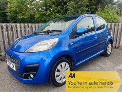 Blue Used 2013 Peugeot 107 Active Hatchback | £3,995 (Fair price)