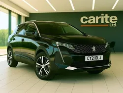 Black Used 2021 Peugeot 3008 Premium Hatchback | £18,295 (Fair price)
