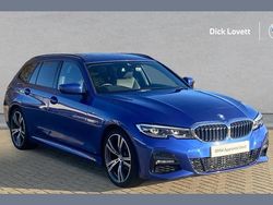 Blue Used 2022 BMW 320 M Sport Estate | £22,555 (Good price)