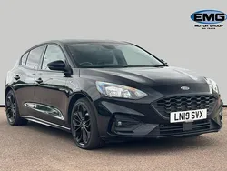 Black Used 2019 Ford Focus ST-Line X Hatchback | £11,295 (Fair price)