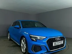 Blue Used 2023 Audi A3 Sportback S-Line Hatchback | £20,999 (Fair price)