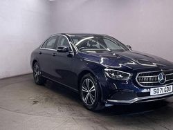 Blue Used 2021 Mercedes E220 Sedan | £26,999 (Fair price)