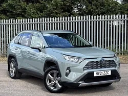Green Used 2021 Toyota RAV4 Hybrid Design SUV | £19,465 (Good price)