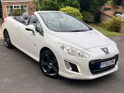 White Used 2013 Peugeot 308 CC Roland Garros Cabriolet | £5,995 (Fair price)