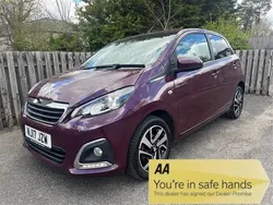 Purple Used 2017 Peugeot 108 Allure Hatchback | £5,495 (Fair price)
