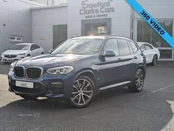 Blue Used 2018 BMW X3 M Sport SUV | £24,995 (Good price)