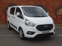 White Used 2021 Ford Transit Custom Trend Van | £14,995 (A bit pricey)