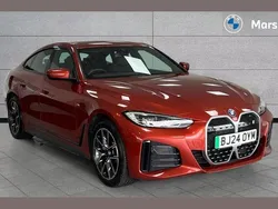 Orange Used 2024 BMW i4 M Sport Sedan | £35,423 (Fair price)