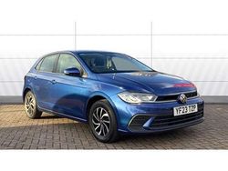 Blue Used 2023 VW Polo Life Hatchback | £16,776 (Fair price)