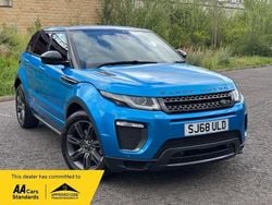 Blue Used 2018 Land Rover Range Rover evoque Landmark SUV | £13,995 (Fair price)