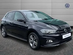 Black Used 2021 VW Polo R-line Hatchback | £17,490 (Fair price)