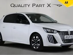 White Used 2024 Peugeot 208 Allure Hatchback | £13,380 (Fair price)