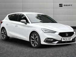 White Used 2025 Seat Leon FR Sport Hatchback | £24,995 (Expensive)