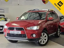 Red Used 2012 Mitsubishi Outlander SUV | £4,995 (Fair price)