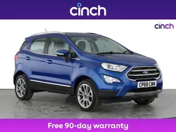 Blue Used 2018 Ford Ecosport Titanium SUV | £10,449 (Fair price)