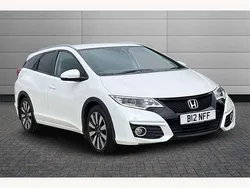 White Used 2015 Honda Civic SR Estate | £8,350 (Fair price)