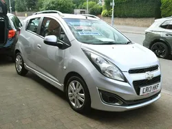 Silver Used 2013 Chevrolet Spark LTZ Hatchback | £2,195 (A bit pricey)