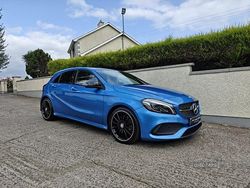 Blue Used 2016 Mercedes A220 AMG Line Premium Hatchback | £12,450 (Fair price)