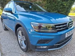 Blue Used 2018 VW Tiguan SEL SUV | £17,695 (Good price)