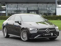 Black Used 2024 Mercedes CLA220 AMG Line Premium Sedan | £30,500 (Fair price)
