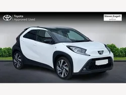 White Used 2023 Toyota Aygo Hatchback | £13,091 (Fair price)