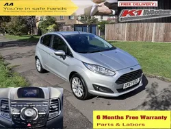 Silver Used 2017 Ford Fiesta Titanium Hatchback | £5,799 (Good price)