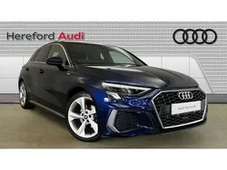 Blue Used 2023 Audi A3 S-Line Hatchback | £22,483 (Fair price)