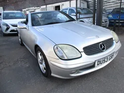 Silver Used 2003 Mercedes SLK200 Cabriolet | £2,495 (A bit pricey)