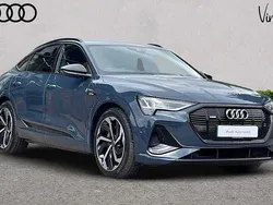 Blue Used 2022 Audi e-tron Sportback Black Edition SUV | £32,400 (Expensive)