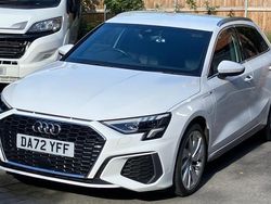 White Used 2022 Audi A3 e-tron S-Line Hatchback | £21,499 (Fair price)