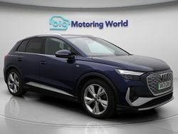 Blue Used 2021 Audi Q4 e-tron S-Line SUV | £17,800 (Good price)