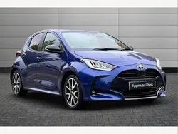 Blue Used 2022 Toyota Yaris Hybrid Hatchback | £18,650 (A bit pricey)