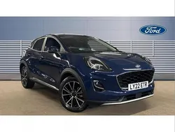 Blue Used 2022 Ford Puma Titanium SUV | £15,043 (Good price)