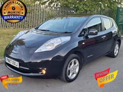Black Used 2017 Nissan Leaf Acenta Hatchback | £3,999