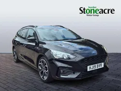 Black Used 2019 Ford Focus ST-Line X Estate | £13,495 (Fair price)