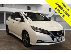 Used 2021 Nissan Leaf Tekna Hatchback | £11,195 (Good price)