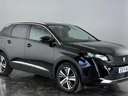 Black Used 2022 Peugeot 3008 Allure Premium Estate | £17,550 (Good price)
