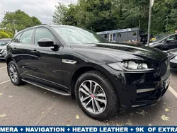 Black Used 2017 Jaguar F-Pace R-Sport SUV | £17,495 (Fair price)