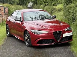 Red Used 2019 Alfa Romeo Giulia Quadrifoglio Sedan | £33,995 (Fair price)
