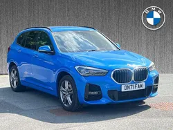 Blue Used 2021 BMW X1 M Sport SUV | £25,999 (A bit pricey)