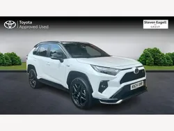 White/black Used 2024 Toyota RAV4 Hybrid Sport SUV | £40,950