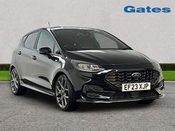 Black Used 2023 Ford Fiesta ST-Line Hatchback | £14,699 (Fair price)